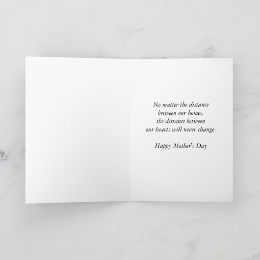 Moeder, Moederdag Moose met geschenken Kaart (Binnen)