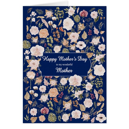 Moeder Moederdag Verspreide Bloemen (Voorkant)