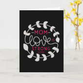 Moeder - Moederliefde is sterke liefde Kaart (Gele Bloem)