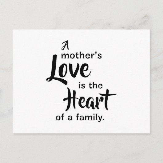 Moeder Moeders Moederdag Mam Mummy Gift Idee Briefkaart (Voorkant)
