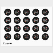 Moeder Moeders Mummy Moederdag mama Funny Gift Ronde Sticker (Vel)
