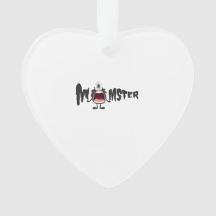 Moeder monster Halloween Ornament
