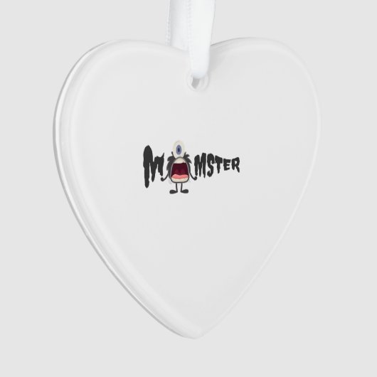 Moeder monster Halloween Ornament (voorkant)