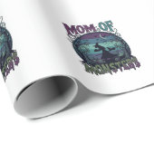 Moeder Monsters Halloween Heks Maan Pompoenen Begr Cadeaupapier (Rol Hoek)