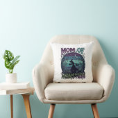 Moeder Monsters Halloween Heks Maan Pompoenen Begr Kussen (Stoel)