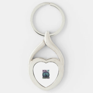 Moeder Monsters Halloween Heks Maan Pompoenen Begr Sleutelhanger