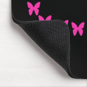 Moeder MUISPAD Met Cute Roze Vlinders Muismat (Hoek)