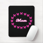 Moeder MUISPAD Met Cute Roze Vlinders Muismat (Met muis)