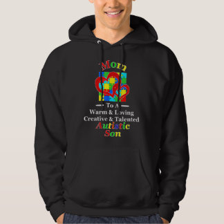 Moeder naar een creatieve & getalenteerde autistis hoodie