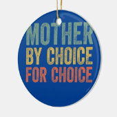 Moeder naar keuze Pro Choice Abortus Keramisch Ornament (Links)