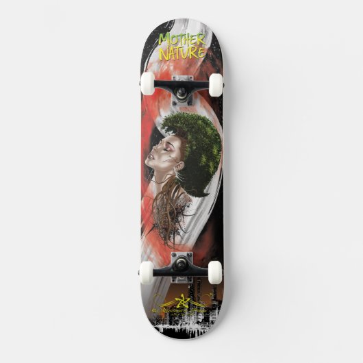 Moeder Natuur 2/4 Persoonlijk Skateboard (Voorkant)