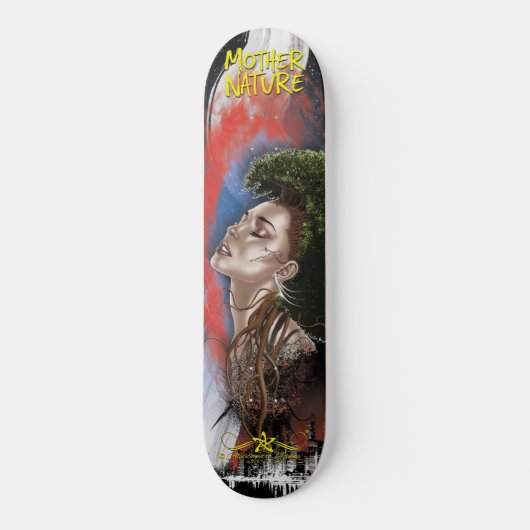 Moeder Natuur 3/4 Persoonlijk Skateboard (Voorkant)