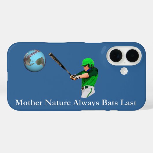 Moeder Natuur Altijd laatste vlekken Case-Mate iPhone Case (Achterkant (horizontaal))