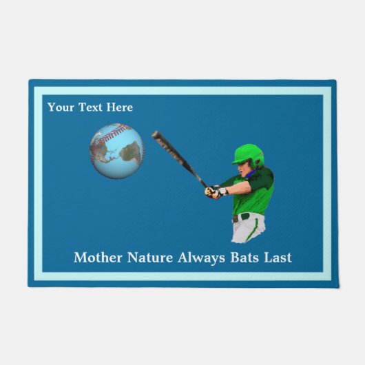 Moeder Natuur Altijd laatste vlekken Deurmat (Voorkant)