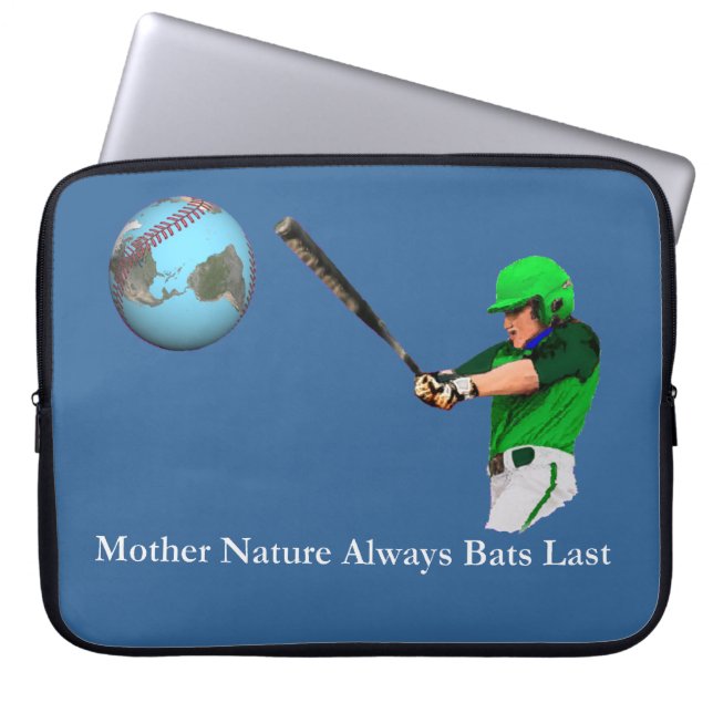 Moeder Natuur Altijd laatste vlekken Laptop Sleeve (Voorkant)