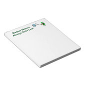 Moeder Natuur Altijd laatste vlekken Notitieblok (Schuin)