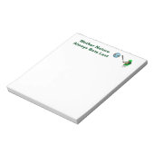 Moeder Natuur Altijd laatste vlekken Notitieblok (Linkerzijde)