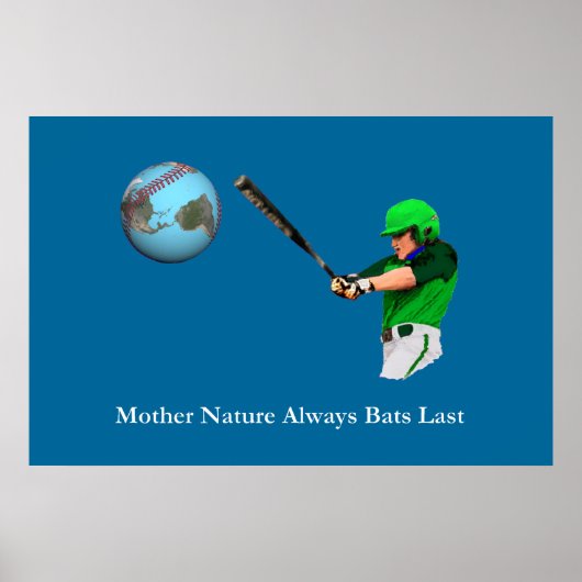 Moeder Natuur Altijd laatste vlekken Poster (Voorkant)