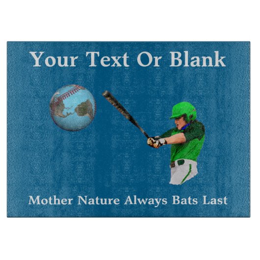 Moeder Natuur Altijd laatste vlekken Snijplank (Voorkant)