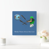 Moeder Natuur Altijd laatste vlekken Vierkante Klok (Huis)