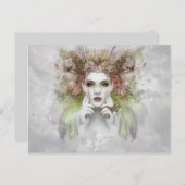 Moeder natuur briefkaart (Voorkant / Achterkant)