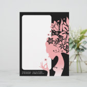 moeder natuur custom briefhoofd (Staand voorkant)