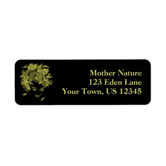 Moeder Natuur Etiket (Voorkant)