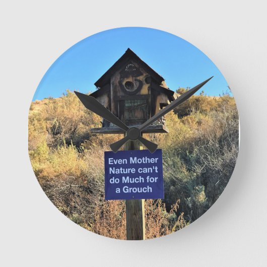 Moeder Natuur, Grouch Humor Ronde Klok (Voorkant)