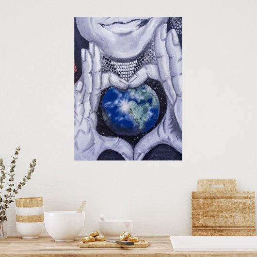 Moeder Natuur houdt van Poster (Keuken)