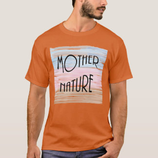 Moeder natuur jongen t-shirt