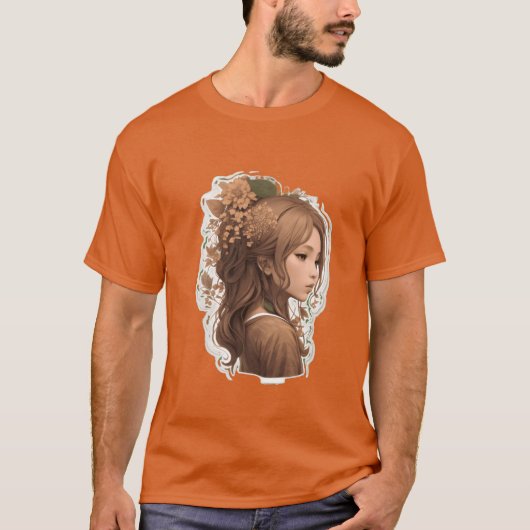 Moeder Natuur meisje T-shirt (Voorkant)