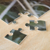 Moeder Natuur raakt met Frosty Rudbeckia Flowers Legpuzzel (Zijkant)