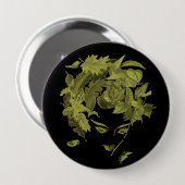 Moeder Natuur Ronde Button 4,0 Cm (Voorkant /achterkant)