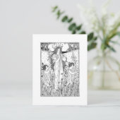 Moeder Natuur Summer Feestdagenkaart (Staand voorkant)