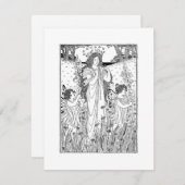 Moeder Natuur Summer Feestdagenkaart (Voorkant / Achterkant)