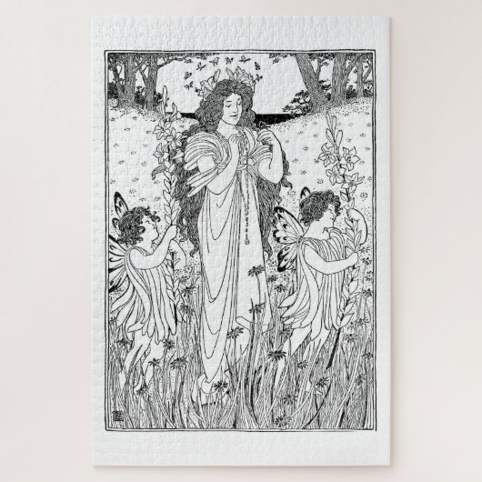 Moeder Natuur Summer Legpuzzel (Verticaal)