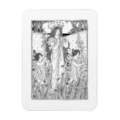 Moeder Natuur Summer Magneet (Verticaal)