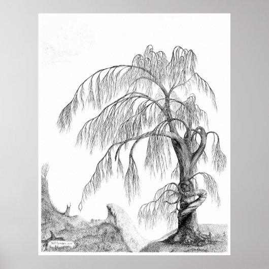 "Moeder Natuur" van Jeff Camden Poster (Voorkant)