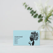 moeder natuur visitekaartje (Staand voorkant)