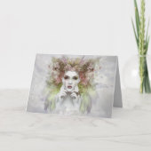 moeder natuur wenskaart kaart (Voorkant)