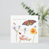 Moeder Natuur's Wonderen Plat Kaart (Staand voorkant)