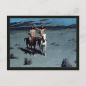 Moeder Night van Frederic Remington Briefkaart (Voorkant)