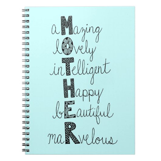 MOEDER NOTITIEBOEK (Voorkant)