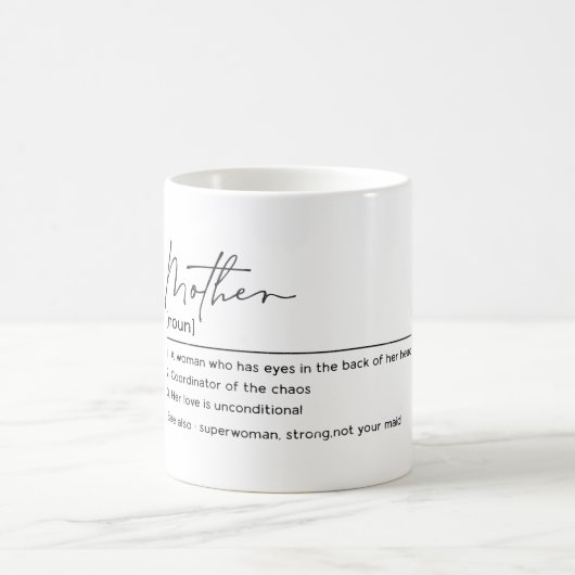 Moeder Noun | Funny Moederdag Gift | Koffiemok (Center)