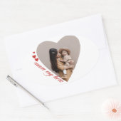 Moeder nummer 1 voor mij ovale sticker (Envelop)