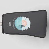 Moeder oceaan mooie zonsondergang Custom Golfheadcover (Voorkant)