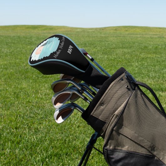 Moeder oceaan prachtige zonsondergang golfheadcover (Insitu)