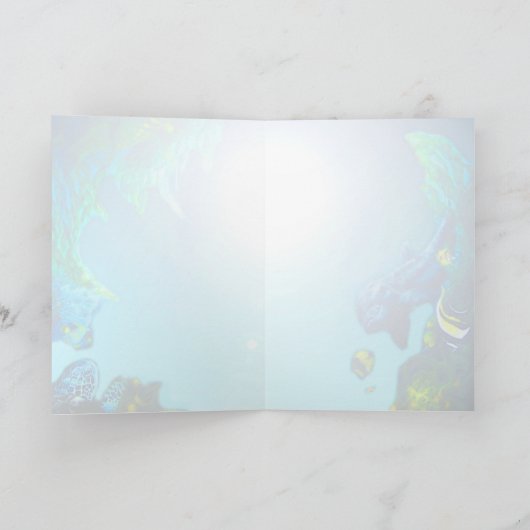 Moeder Ocean Wenskaart Kaart (Binnen)