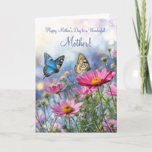 Moeder of mama moederdag met tuinvruchten  kaart (Voorkant)