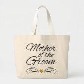 Moeder_Of_The_Groom_-_Heart_Of_Gold Grote Tote Bag (Voorkant)
